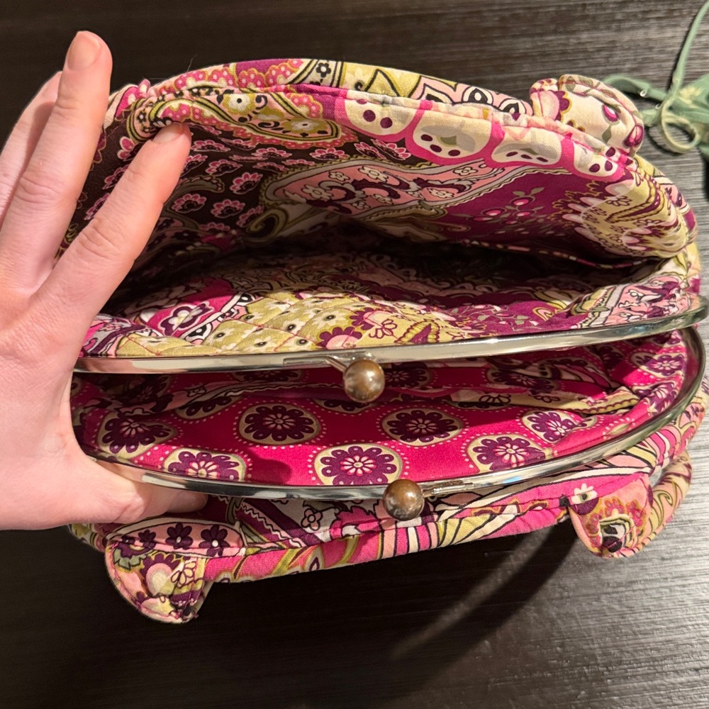 Rare bowling ball bag shape Vera Bradleypurse - Picture 5 of 6